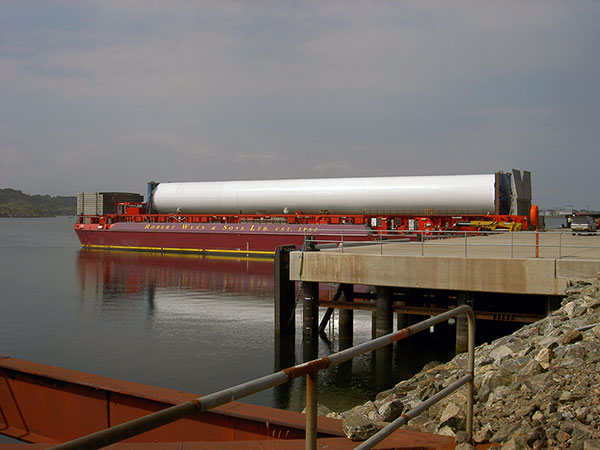 Schiffstransport/Schottland